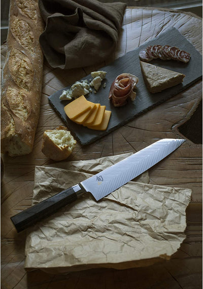 Shun Cutlery Dual Core Kiritsuke Knife 8”, Master Chef's Knife VG0017
