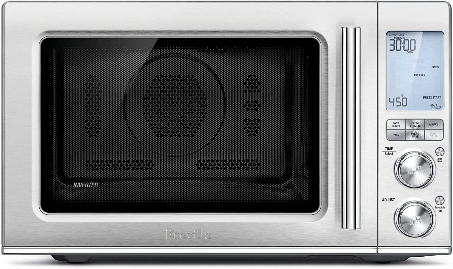 Breville BMO870BSS1BUC1 Combi Wave 3 in 1, Brushed Stainless Steel