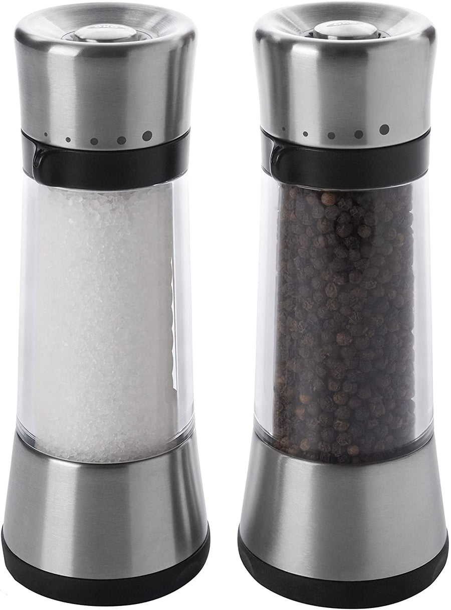 OXO Good Grips 8 oz. Glass Shaker with Adjustable Stainless Steel Top  11247200