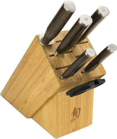 Shun Cutlery Premier 7-Piece Essential Block Set TDMS0700