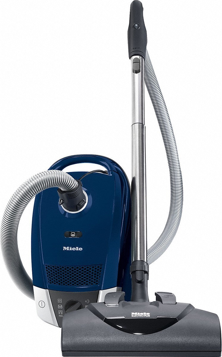 Miele Compact C2 Electro+ Canister Vacuum Marine Blue