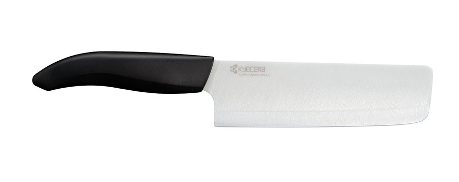 Revolution Ceramic 6 Nakiri Vegetable Cleaver - Black