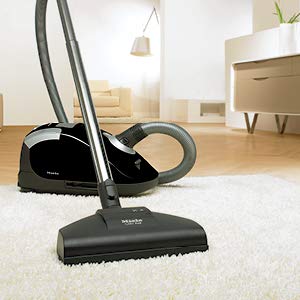 Miele Compact C1 Turbo Team Canister Vacuum, Obsidian Black