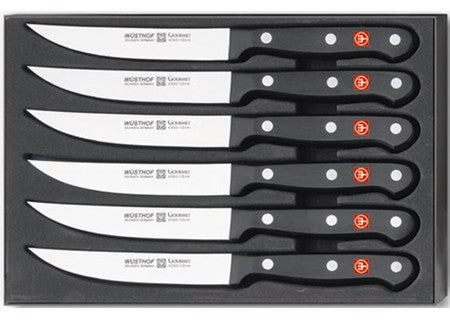 WUSTHOF GOURMET 6PC STEAK KNIFE SET 1125060601