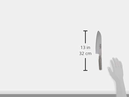 Global 7" Hollow Ground Santoku Knife G-80